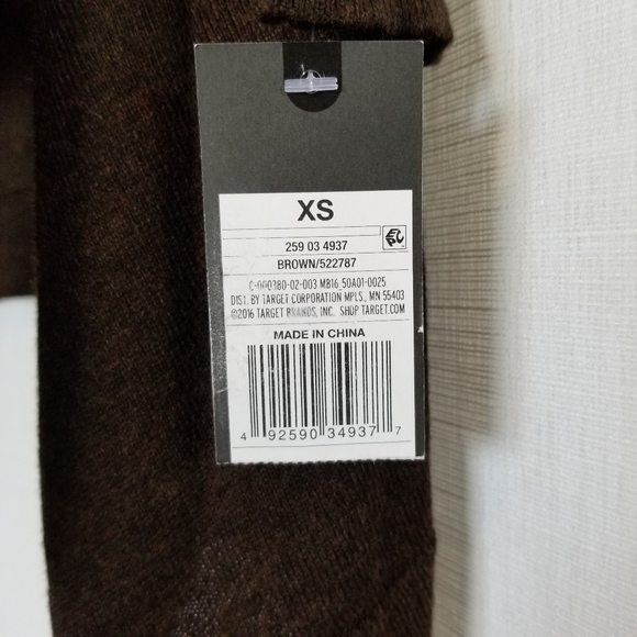2 NWT Mossimo Sharkbite Turtlenecks Olive & Brown - Picture 5 of 14